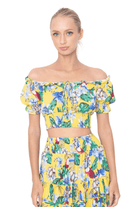 March, Tropical, Cropped Top - Love Anchor Bali