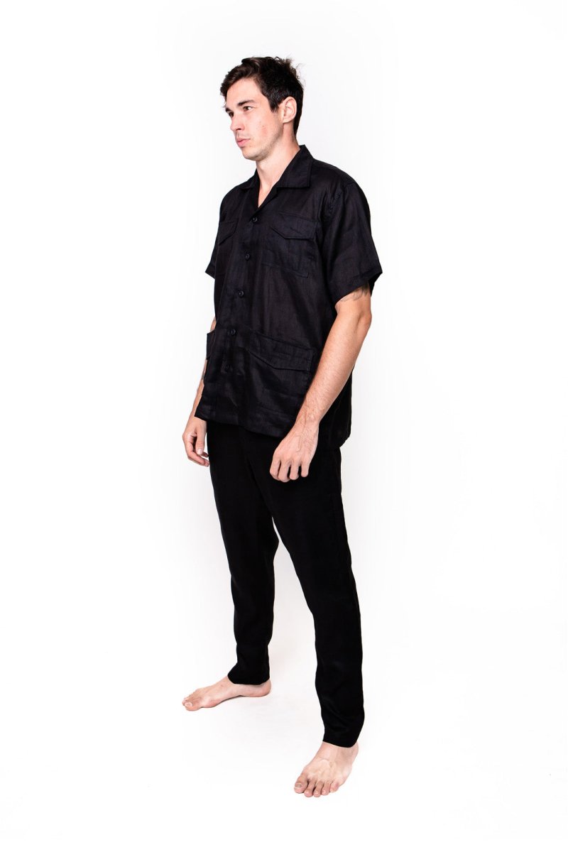 Mengening, Linen, Long Pants - Love Anchor Bali