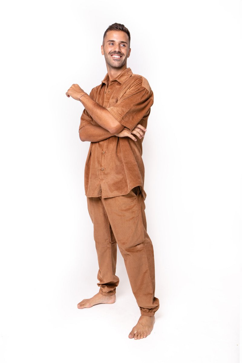 Monstera, Corduroy, Long Pant - Love Anchor Bali