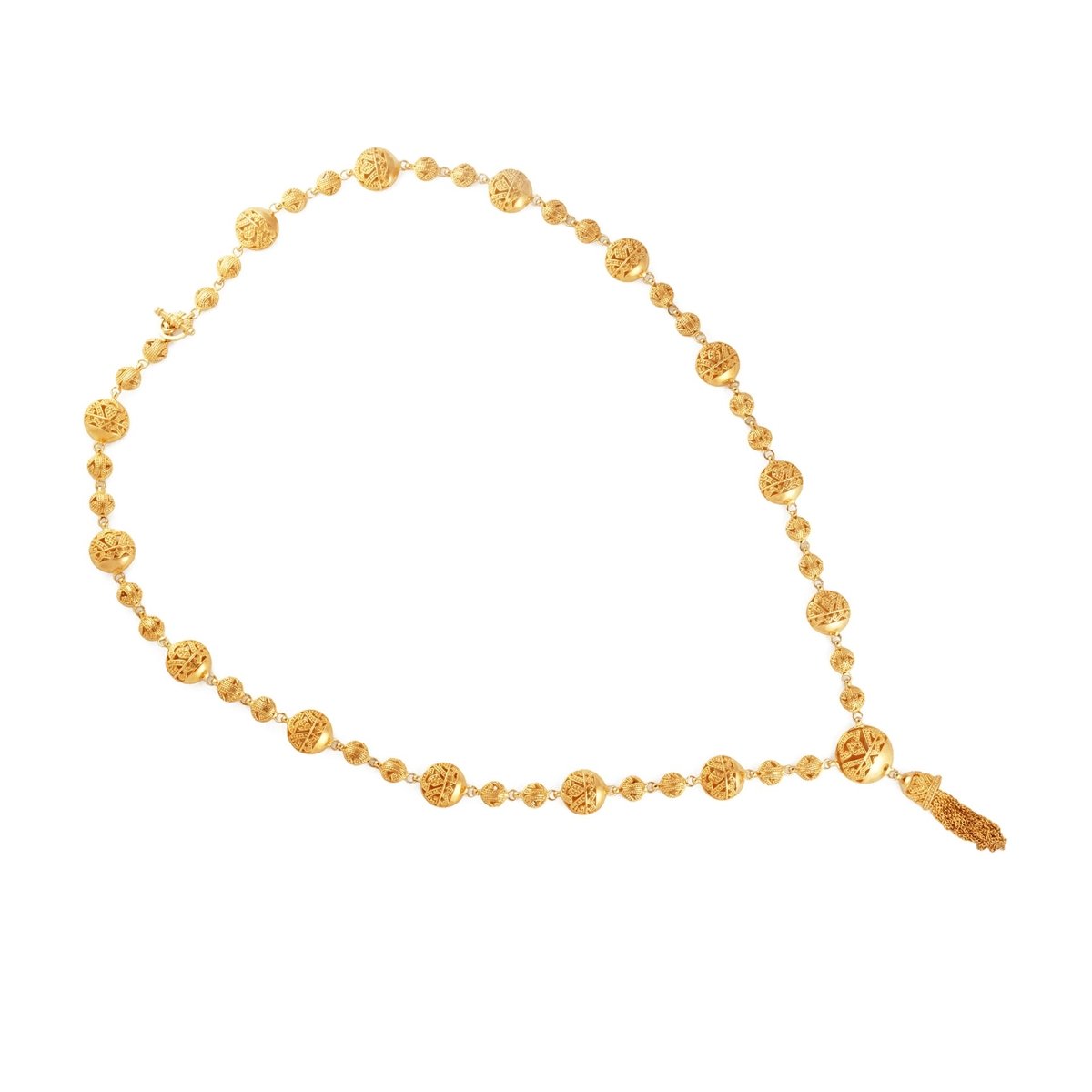 Necklace Songket Gold - Love Anchor Bali