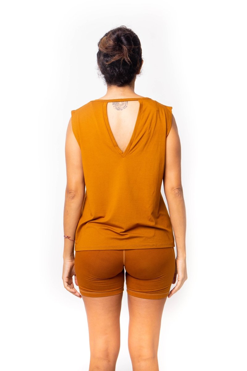 Nikosia, Bamboo Spandex, Top Sport Yoga - Love Anchor Bali