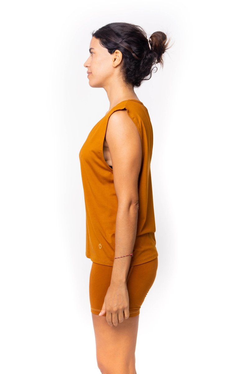 Nikosia, Bamboo Spandex, Top Sport Yoga - Love Anchor Bali