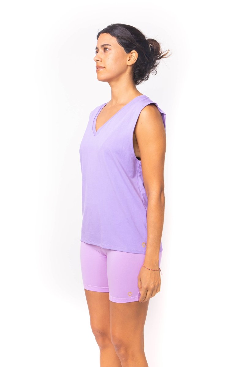 Nikosia, Bamboo Spandex, Top Sport Yoga - Love Anchor Bali
