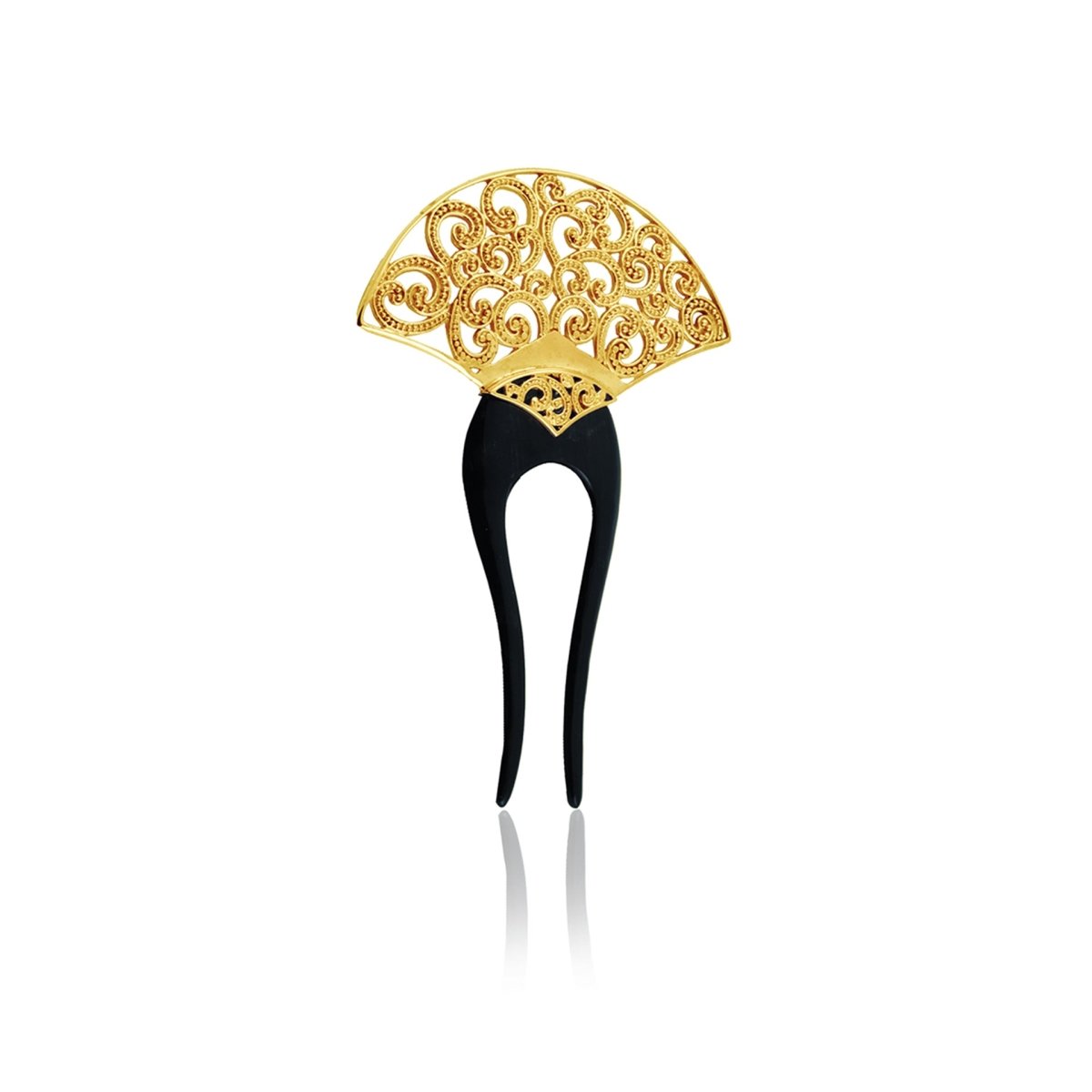 Ombak Segara Big Hairpiece Gold - Love Anchor Bali