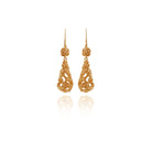 Ombak Segara Drop Teardrop Earring Gold - Love Anchor Bali