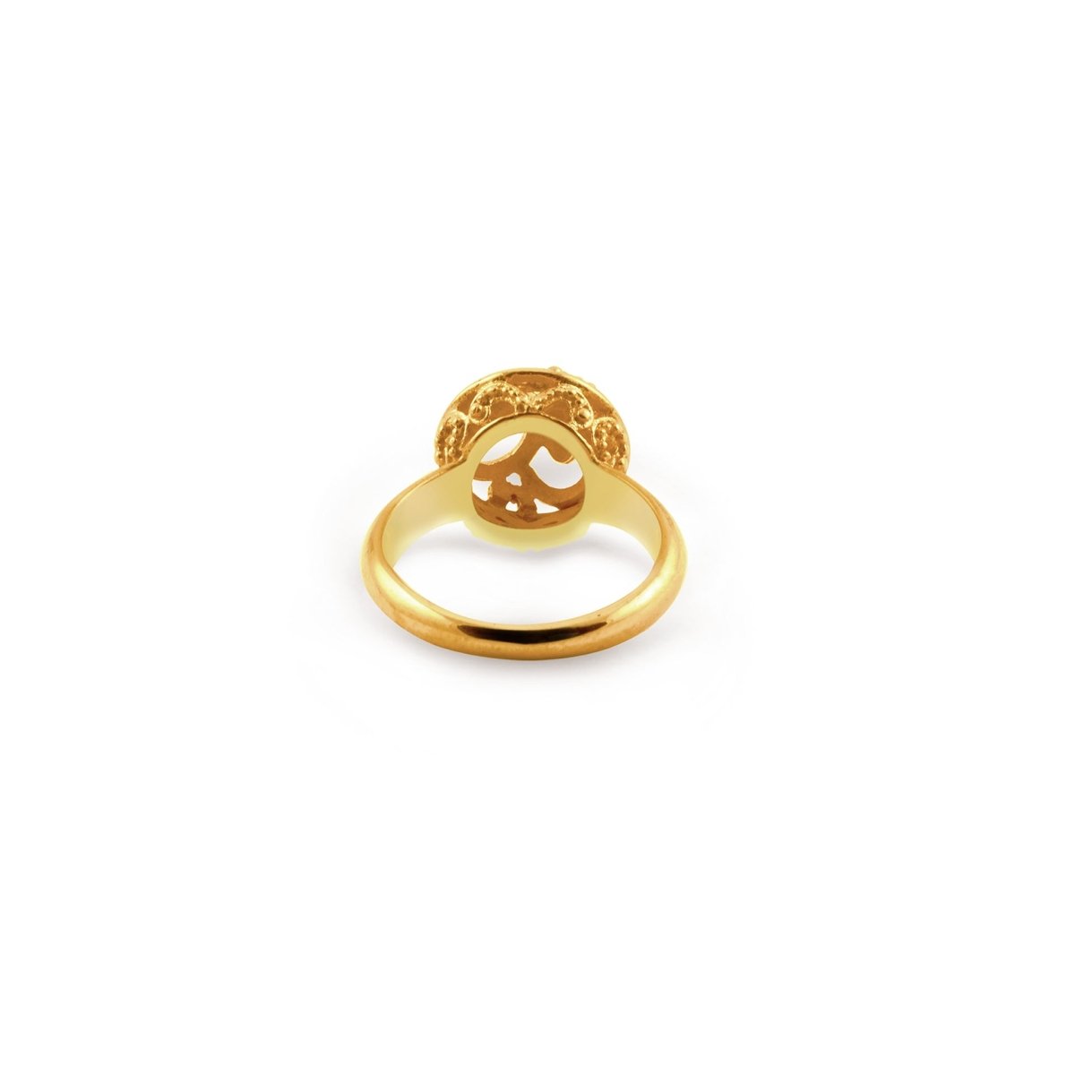 Ombak Segara Mini Cocktail Ring Gold - Love Anchor Bali