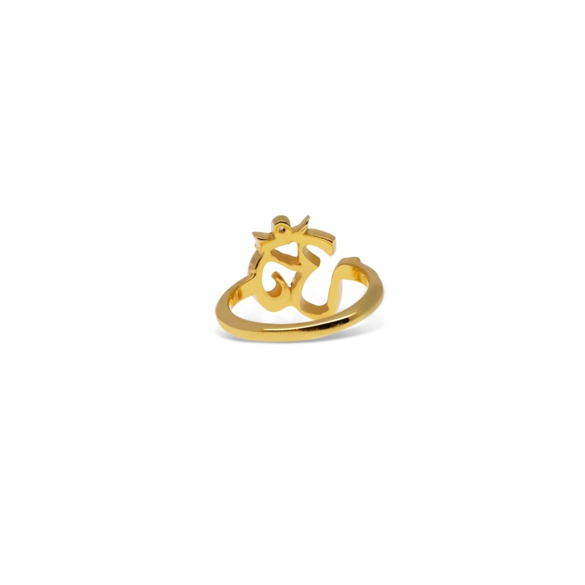 Omkara Gold Ring 22K - Love Anchor Bali