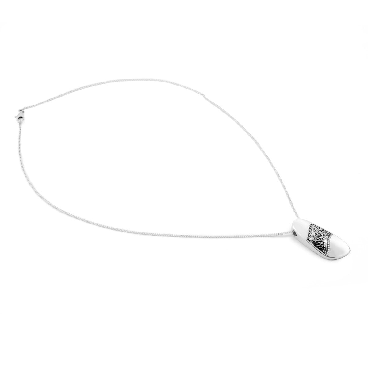 Pendant Batik Silver - Love Anchor Bali