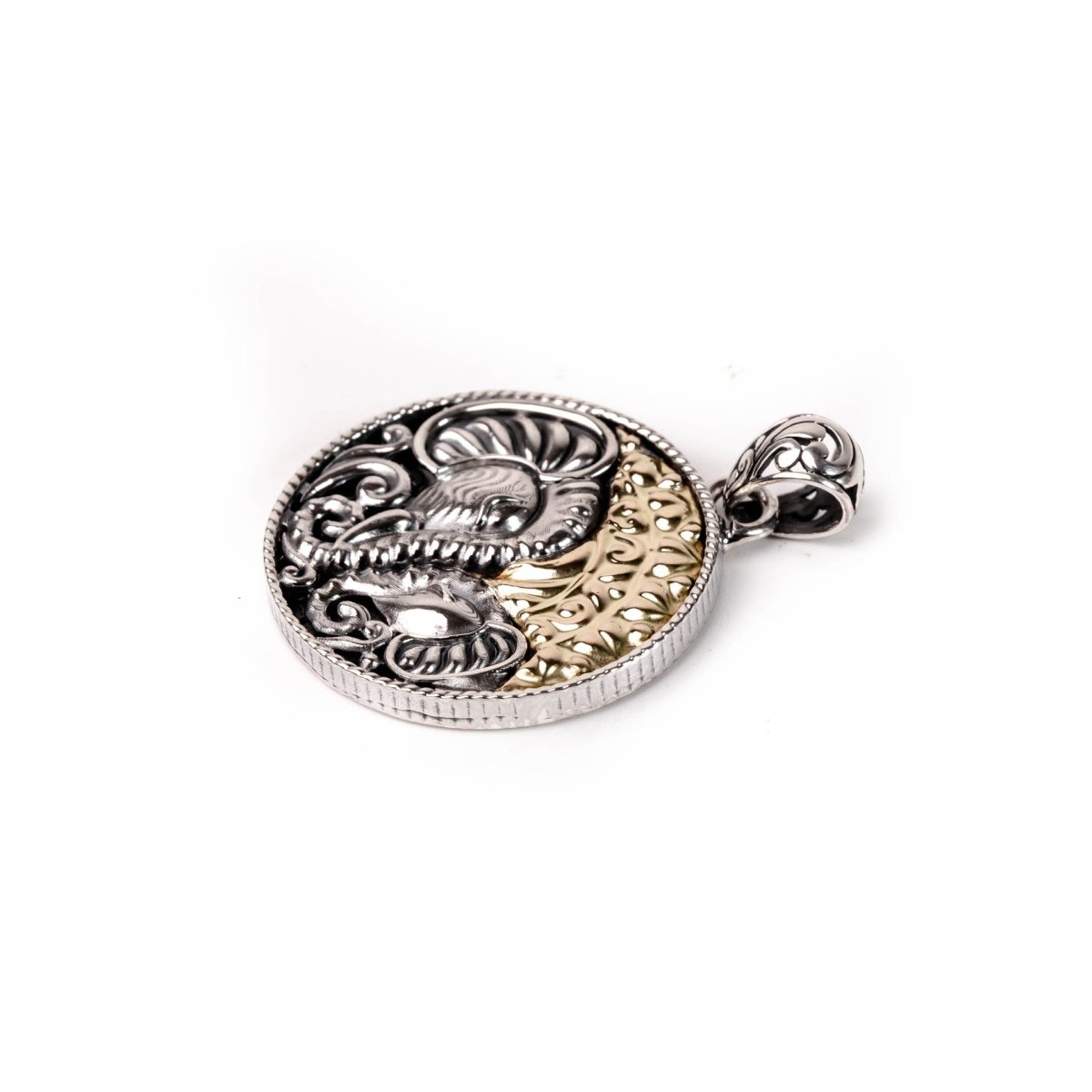 Pendant Two Tone Elephant - Love Anchor Bali