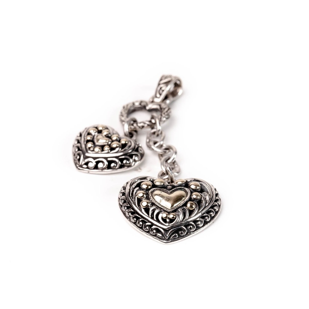 Pendant Two Tone Love - Love Anchor Bali