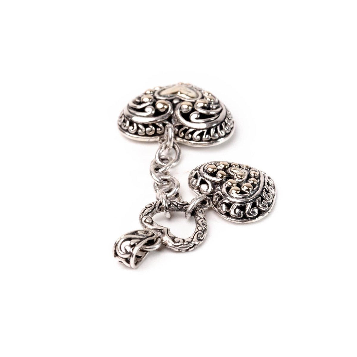 Pendant Two Tone Love - Love Anchor Bali