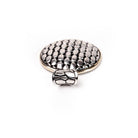 Pendant Two Tone Motif - Love Anchor Bali