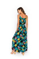 Pimp, Tropical Ananas Black, Long Playsuit - Love Anchor Bali