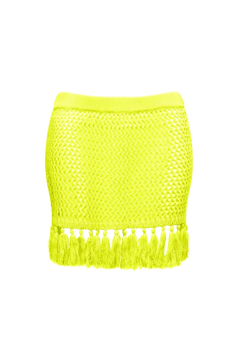 Popit, Knit, Mini Skirt - Love Anchor Bali