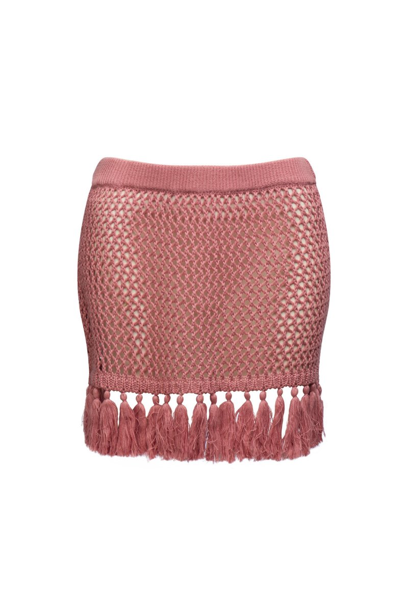 Popit, Knit, Mini Skirt - Love Anchor Bali