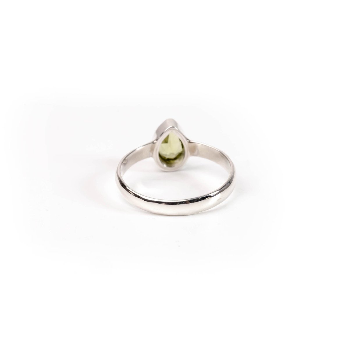 Ring Peridot Teardrop - Love Anchor Bali