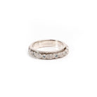 Ring Truth Blue Topaz White Cz - Love Anchor Bali