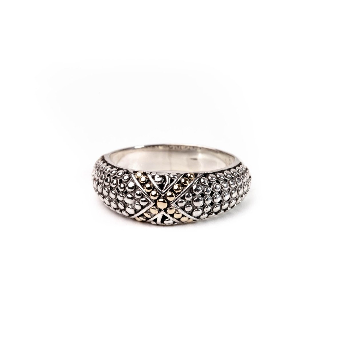 Ring Two Tone - Love Anchor Bali