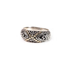 Ring Two Tone Love - Love Anchor Bali