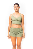 Roseau, Bamboo Spandex, Top Sport Yoga - Love Anchor Bali