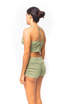 Roseau, Bamboo Spandex, Top Sport Yoga - Love Anchor Bali