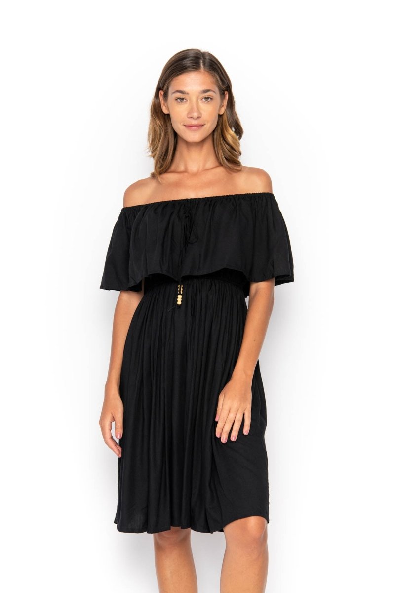 Safia, Plain, Mini Dress - Love Anchor Bali