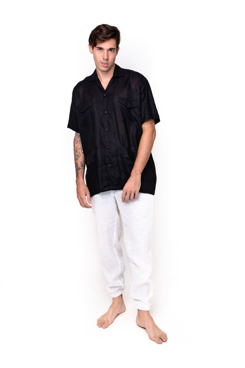 Semat, Linen, Shirt - Love Anchor Bali