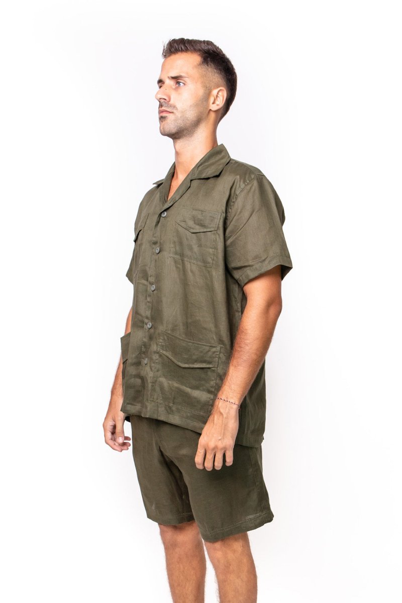 Semat, Silk, Shirt - Love Anchor Bali