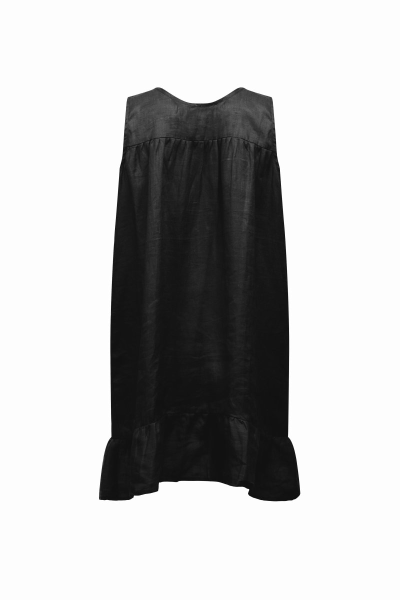 Siberia, Linen, Mini Dress - Love Anchor Bali