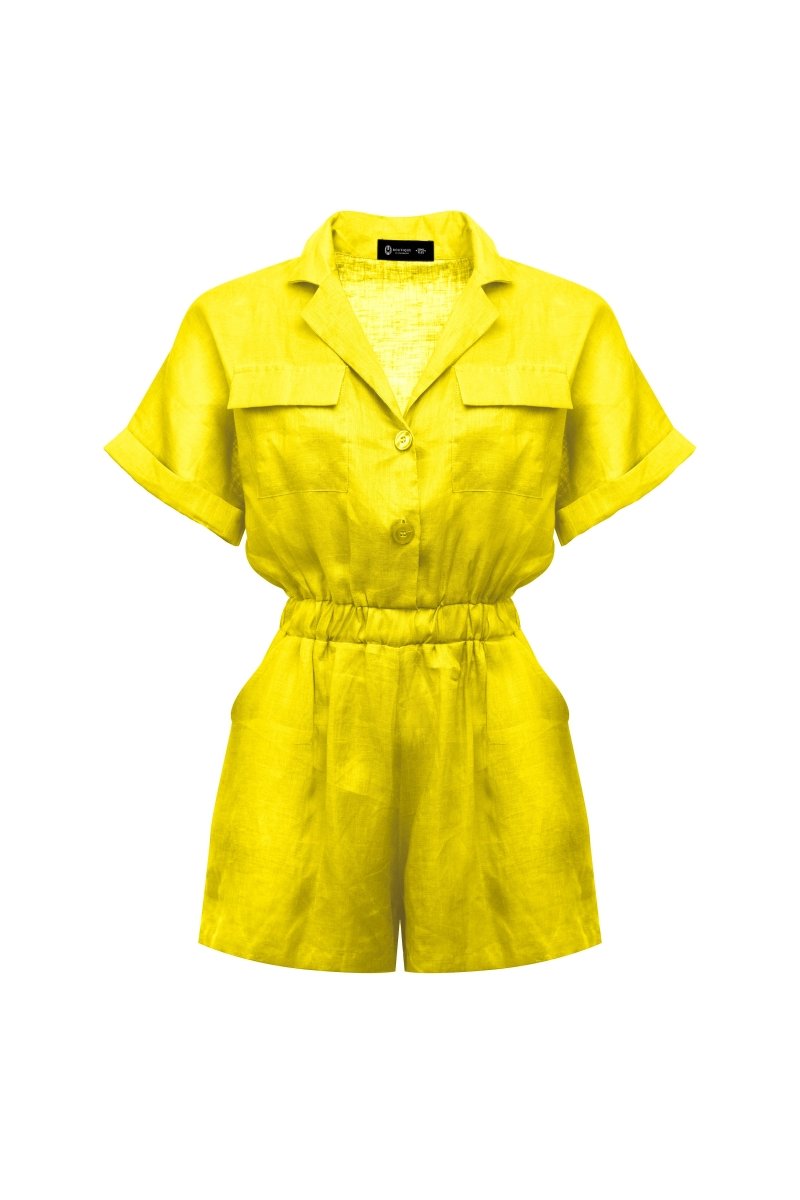 Sphinx, Linen, Playsuite - Love Anchor Bali