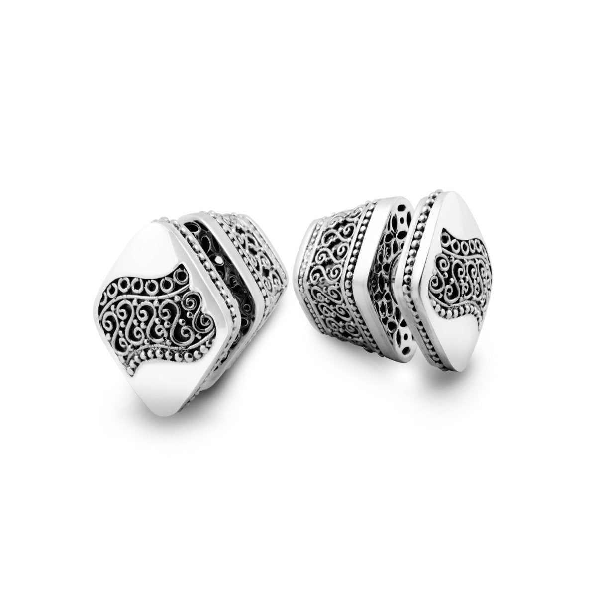 Subeng Batik Silver 2 - Love Anchor Bali