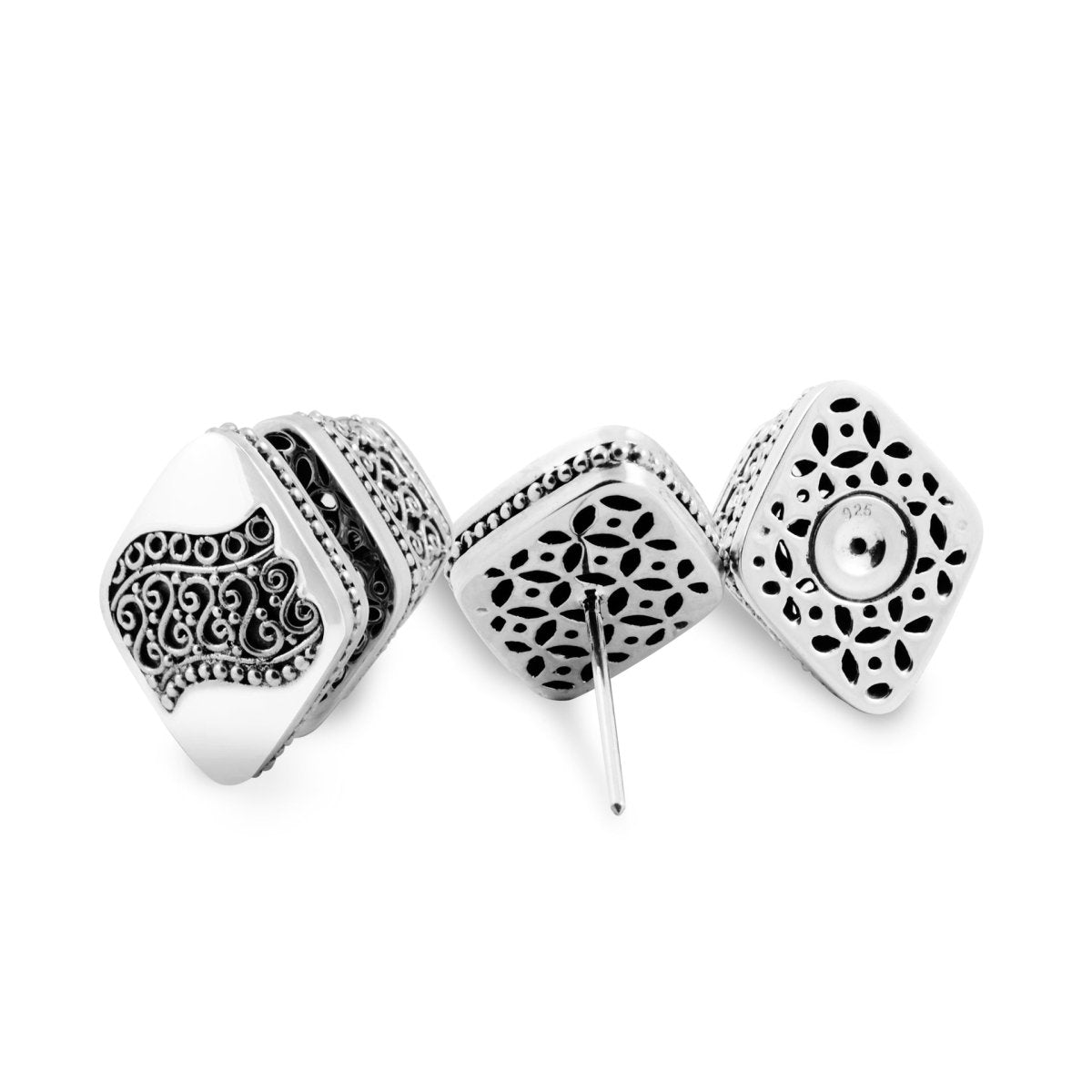Subeng Batik Silver 2 - Love Anchor Bali
