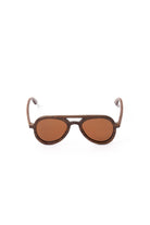 Sunglasses Aviator Round Rosewood - Love Anchor Bali