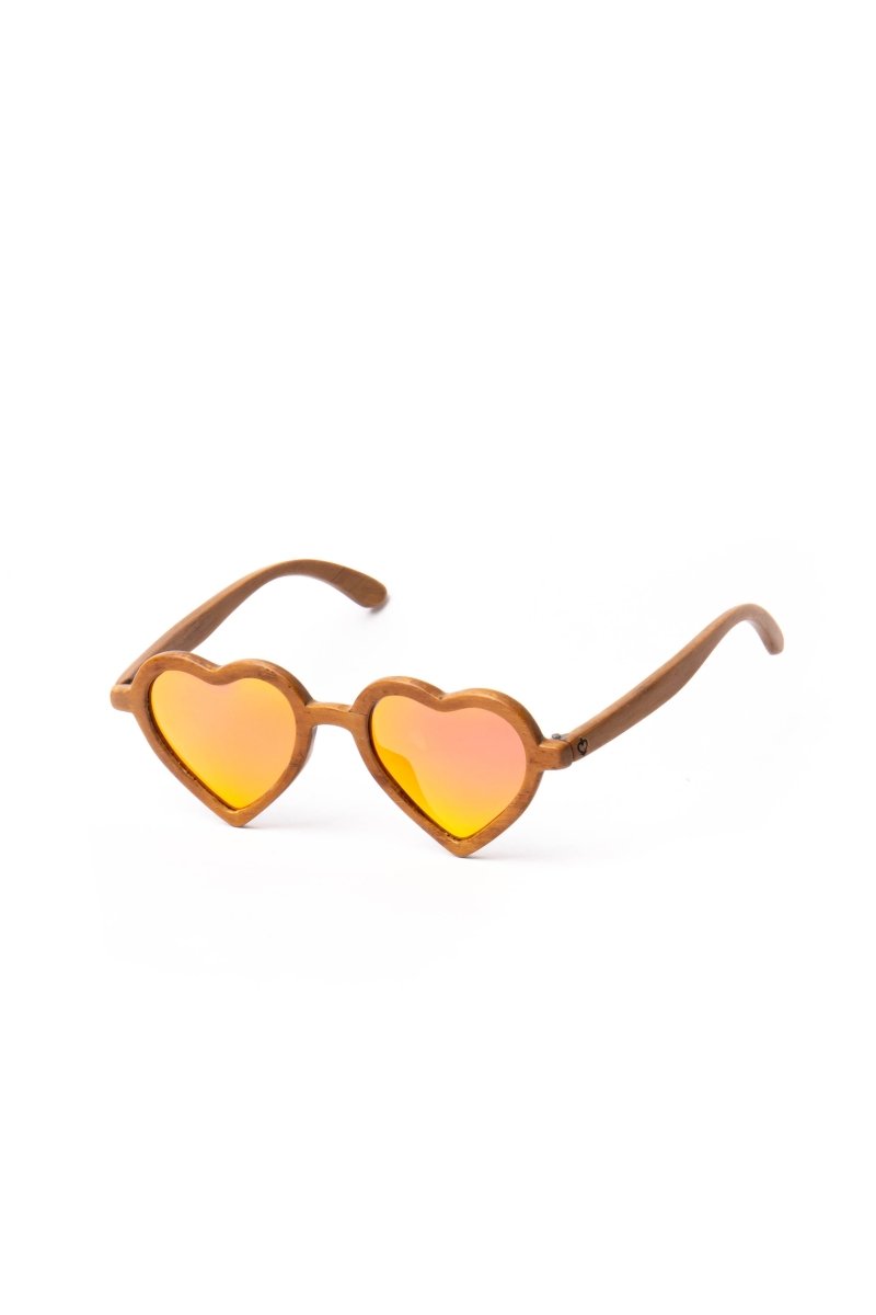 Sunglasses Bucin Teak Wood - Love Anchor Bali