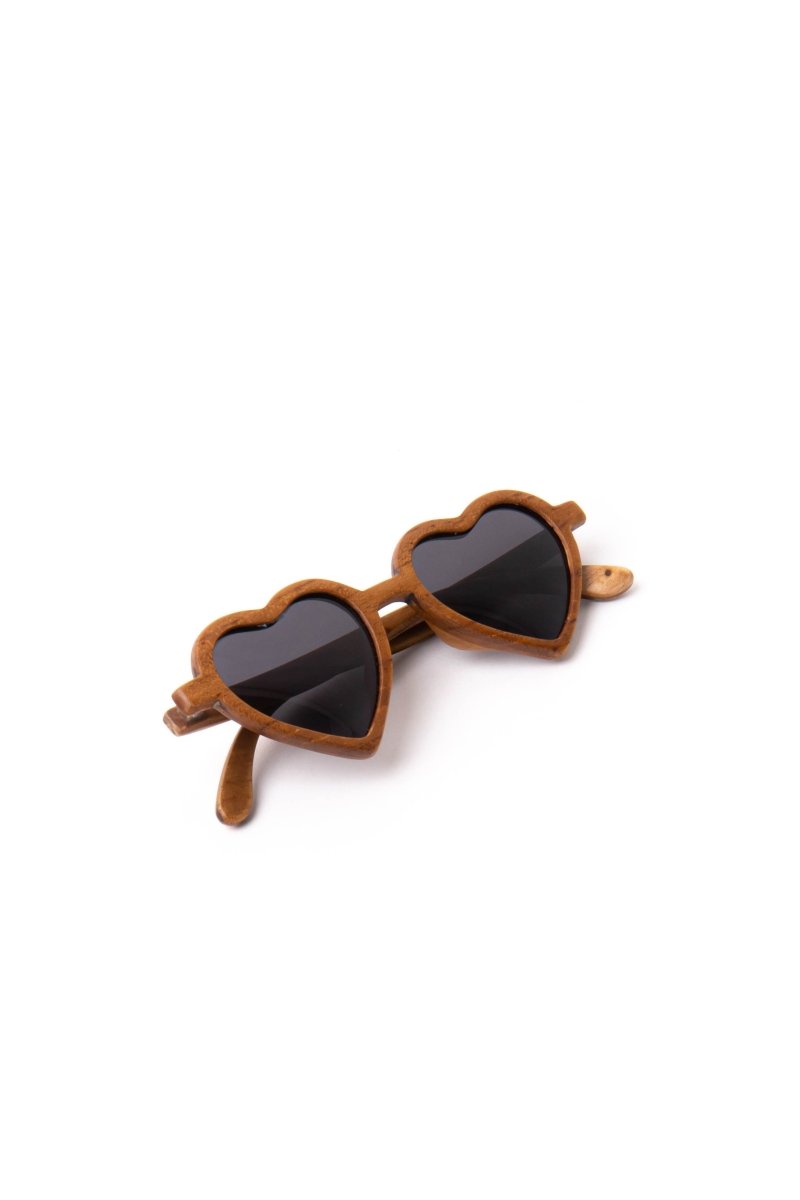 Sunglasses Bucin Teak Wood - Love Anchor Bali
