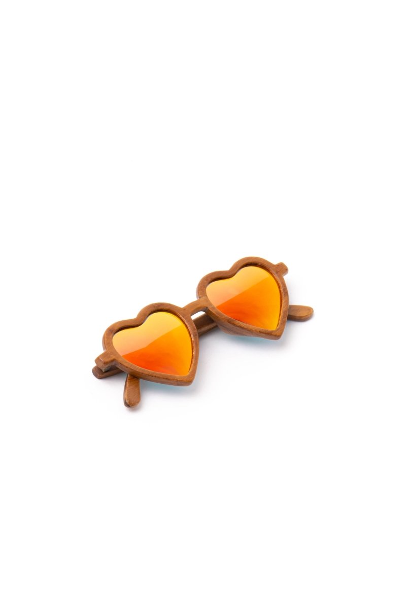 Sunglasses Bucin Teak Wood - Love Anchor Bali