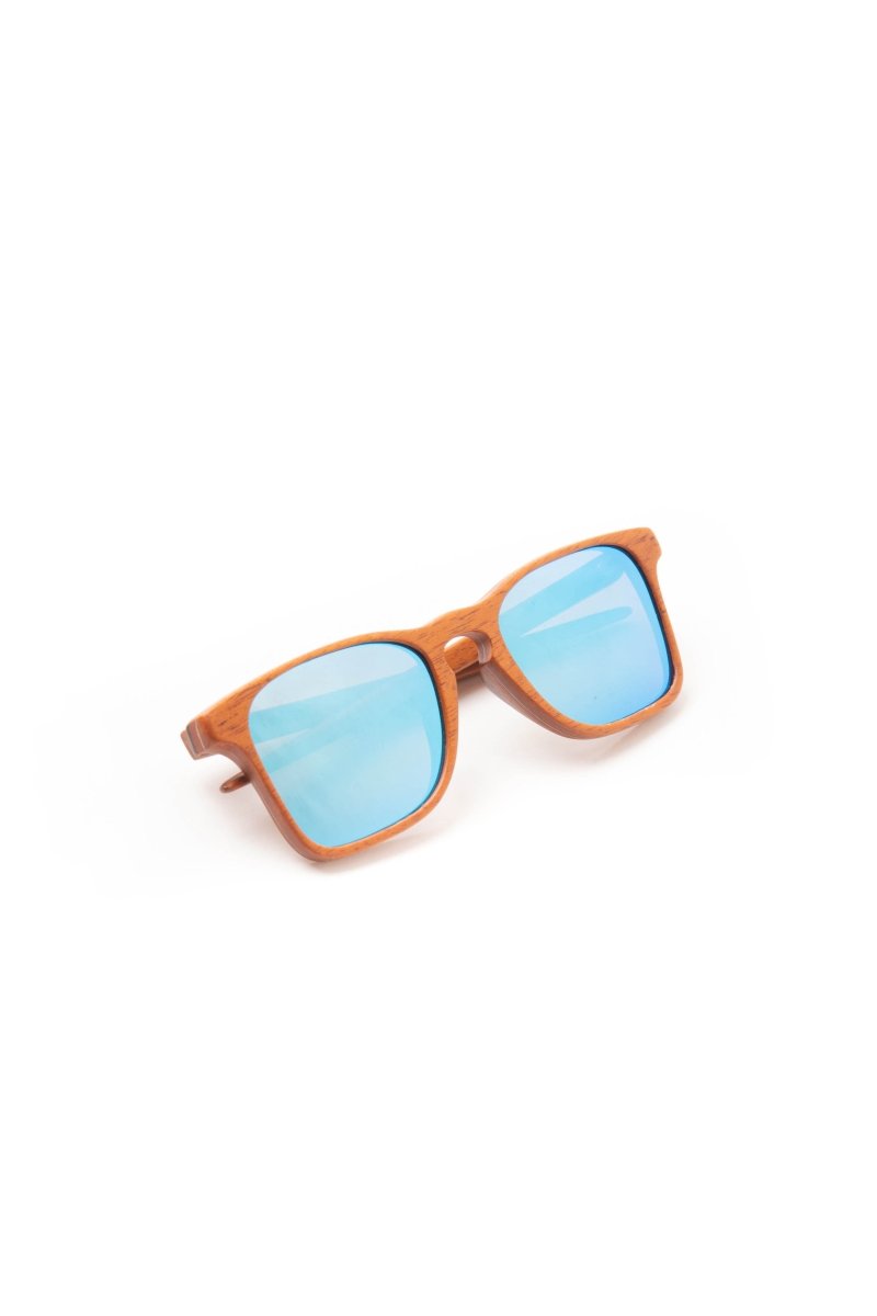 Sunglasses Latch Square Jackfruit Wood - Love Anchor Bali