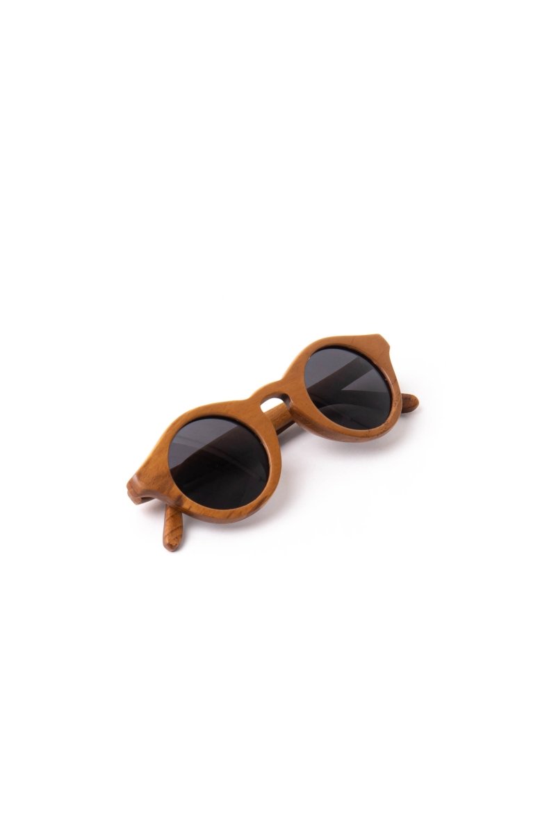 Sunglasses Moscot Ball Teak Wood - Love Anchor Bali