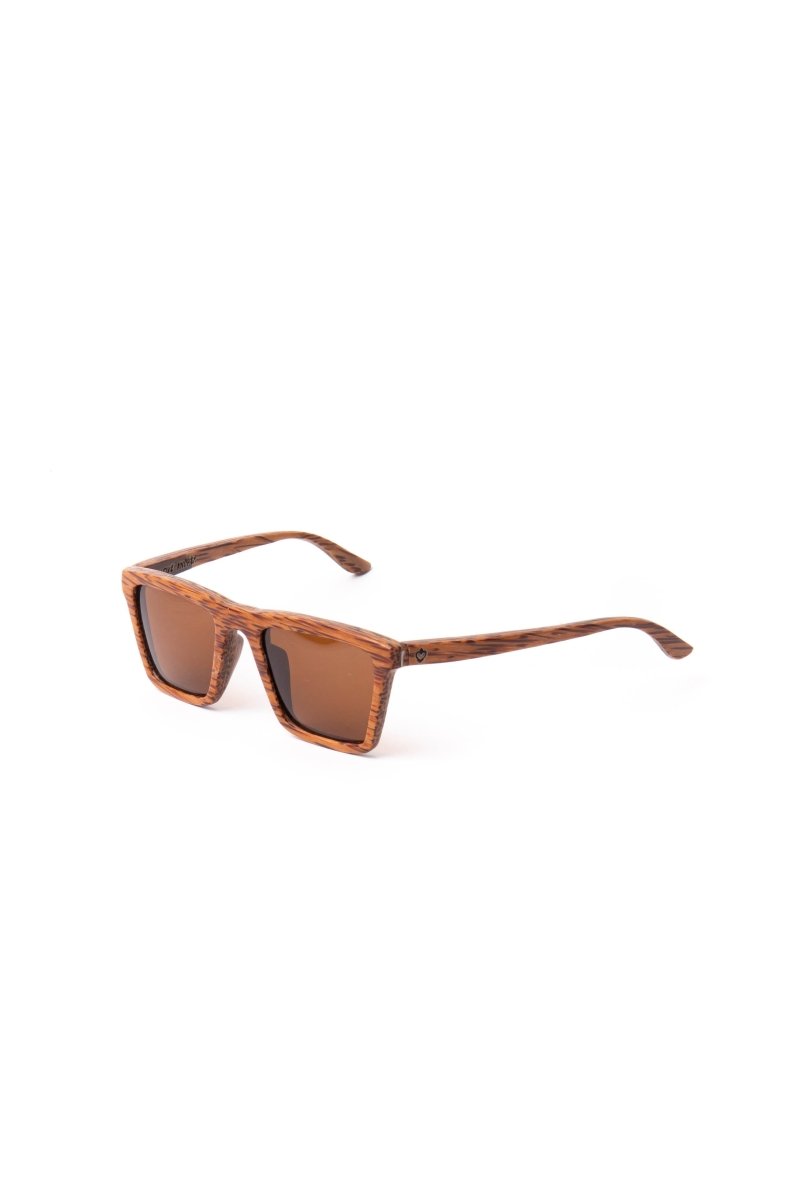 Sunglasses Natuna Teak Wood - Love Anchor Bali
