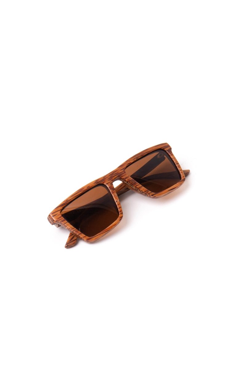 Sunglasses Natuna Teak Wood - Love Anchor Bali