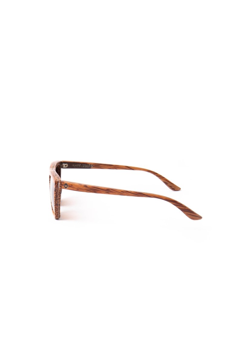 Sunglasses Natuna Teak Wood - Love Anchor Bali