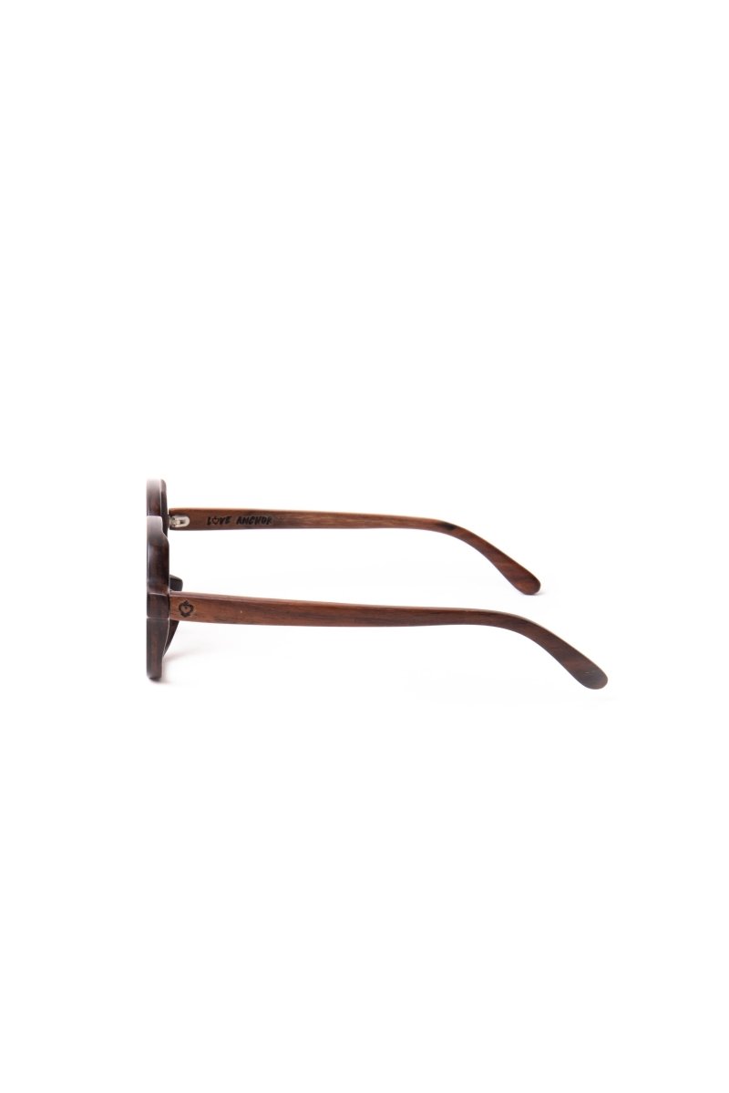 Sunglasses Pasola Clip On Rosewood - Love Anchor Bali