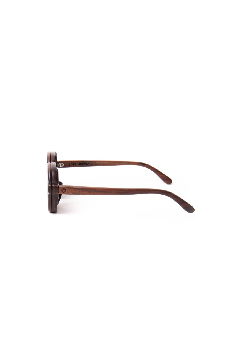 Sunglasses Pasola Clip On Rosewood - Love Anchor Bali