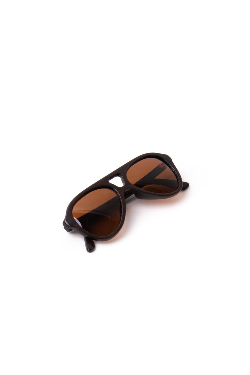 Sunglasses Pilot Round Rosewood - Love Anchor Bali