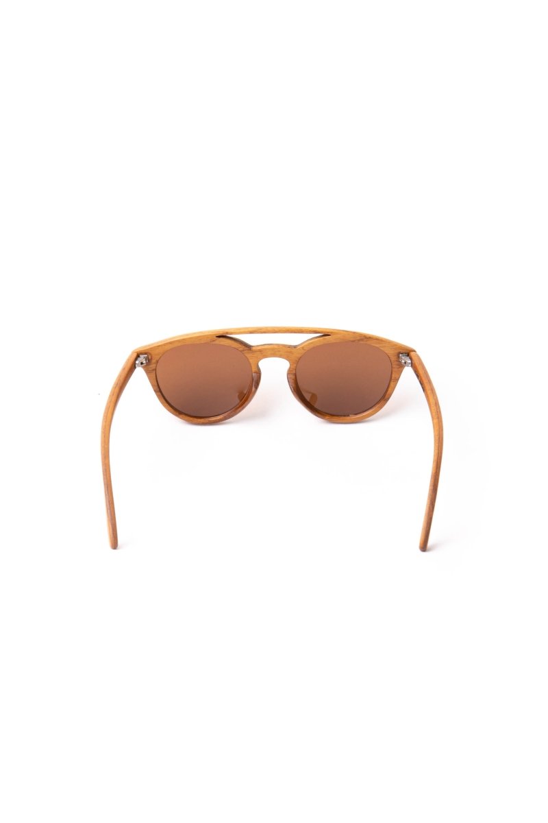 Sunglasses Police Teak Wood - Love Anchor Bali