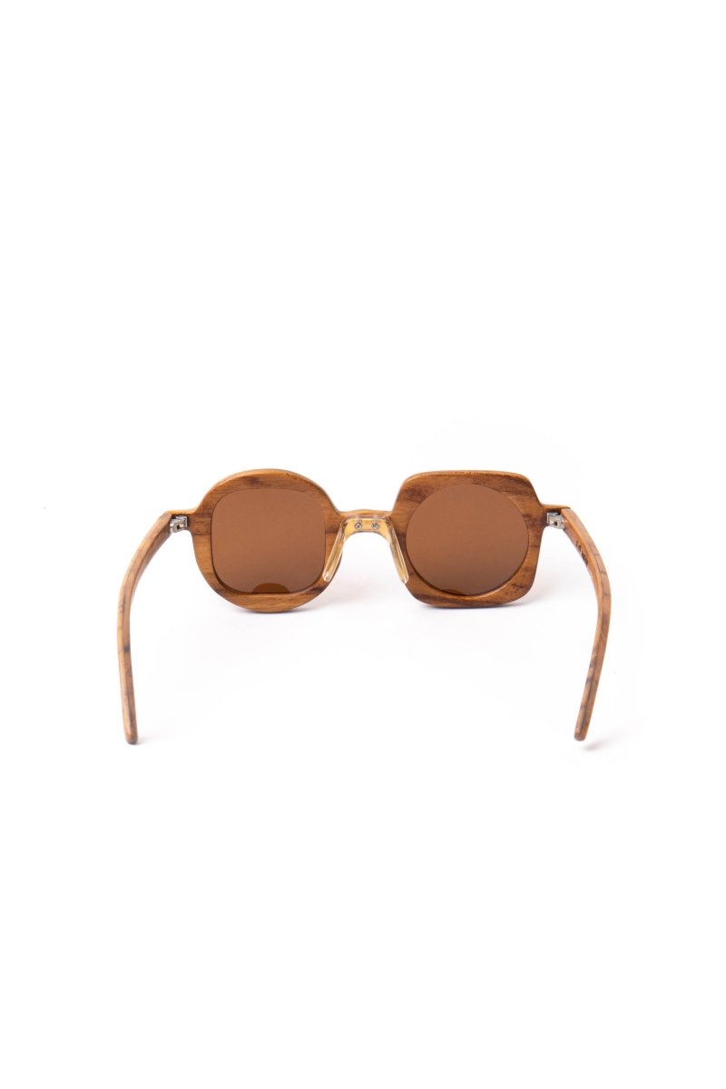 Sunglasses Pore Teak Wood - Love Anchor Bali