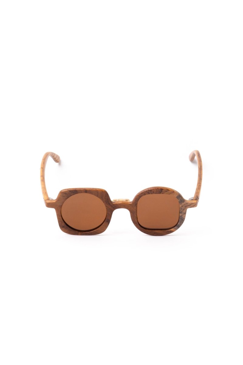 Sunglasses Pore Teak Wood - Love Anchor Bali