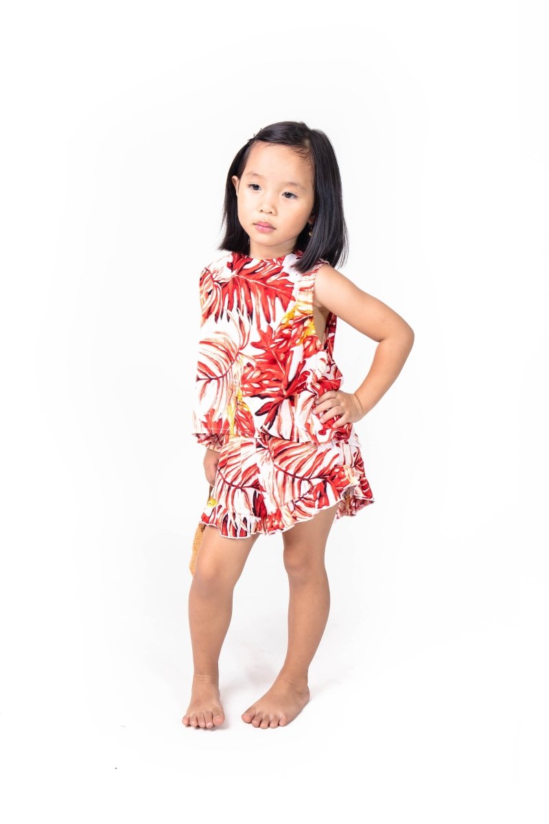 Sunset, Tropical, Short Pants - Love Anchor Bali