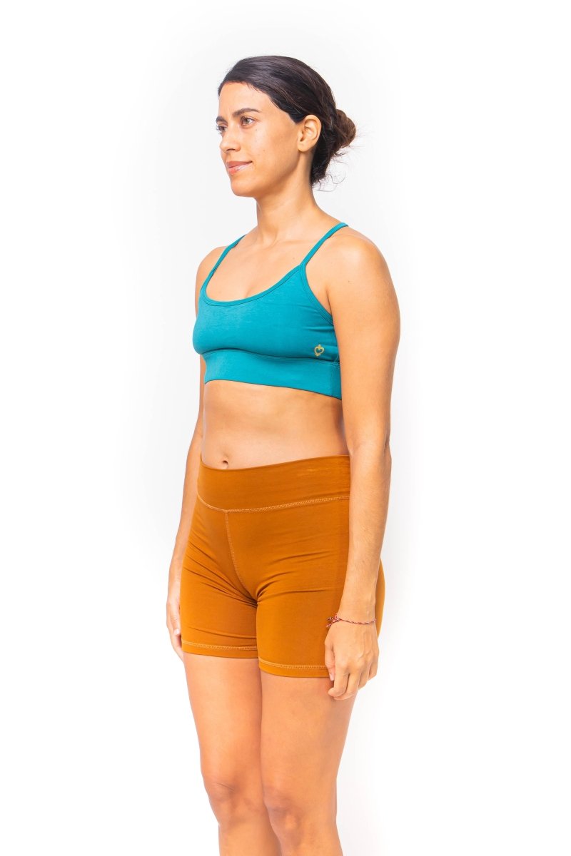 Teratai, Bamboo Spandex, Top Sport Yoga - Love Anchor Bali