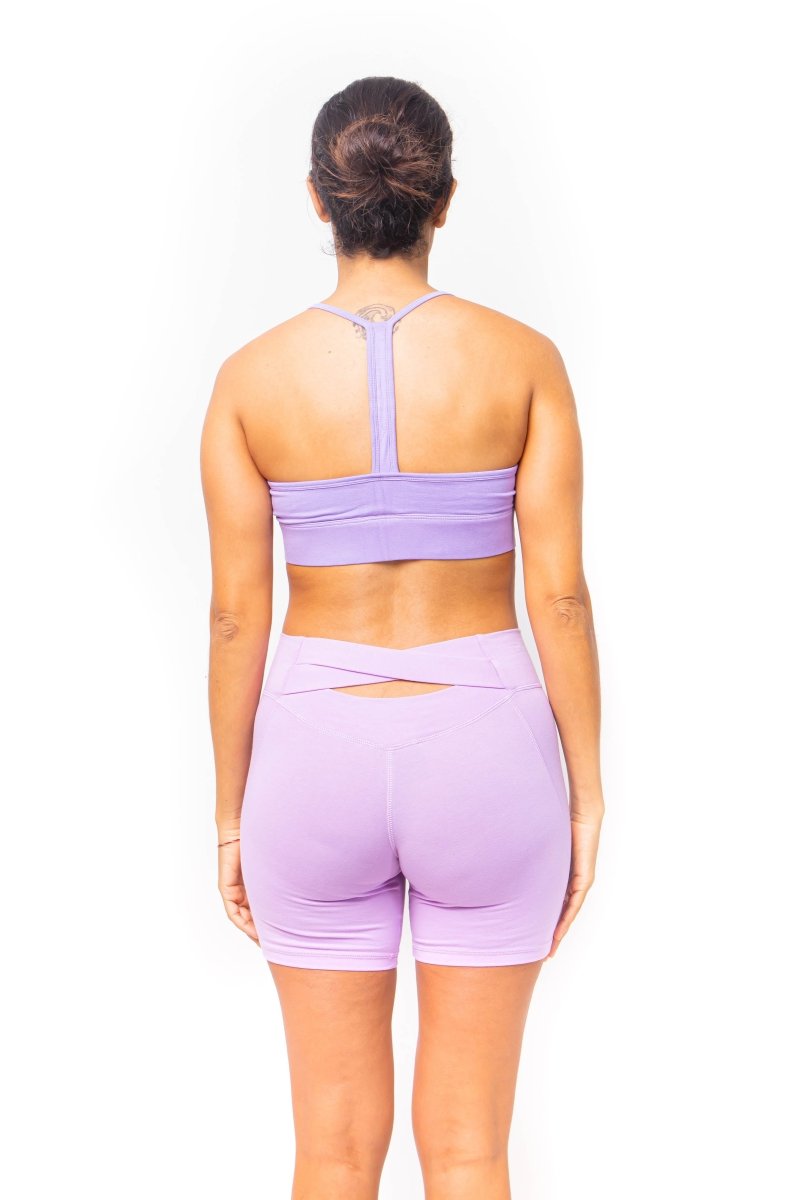 Teratai, Bamboo Spandex, Top Sport Yoga - Love Anchor Bali